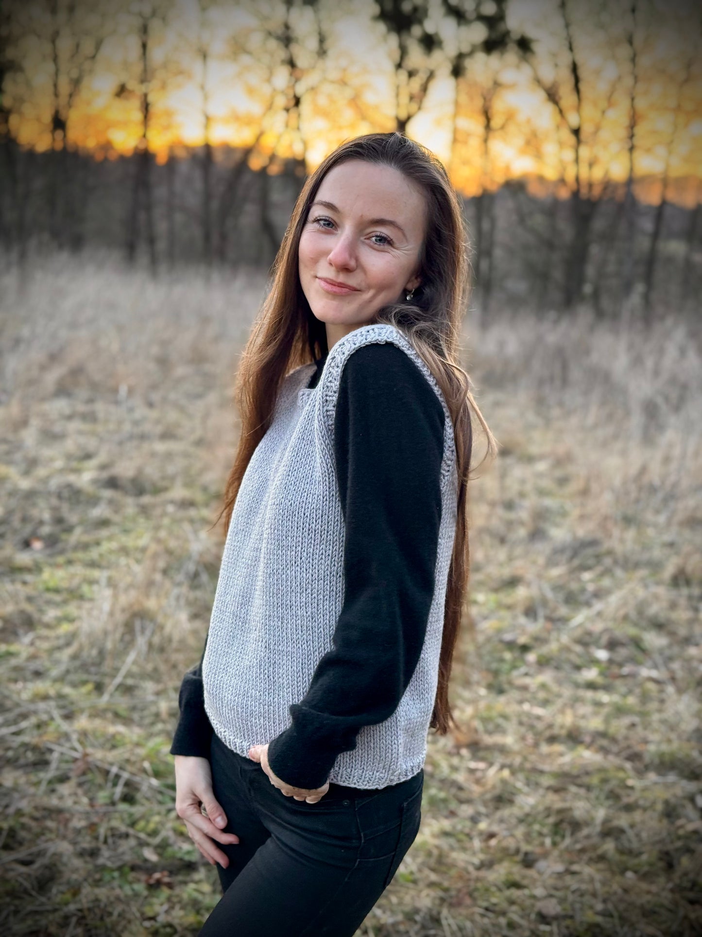 Pletená vestička
