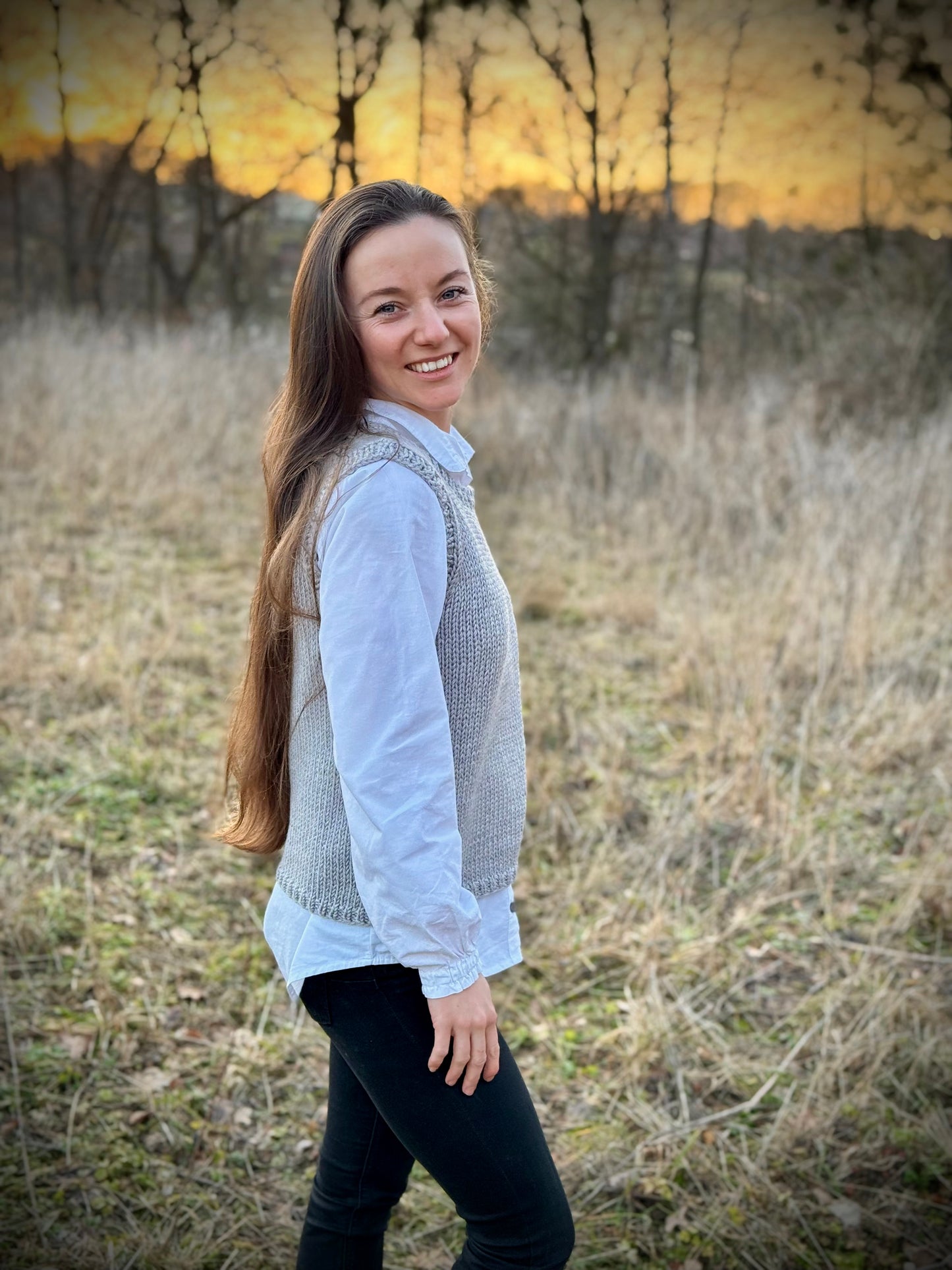 Pletená vestička