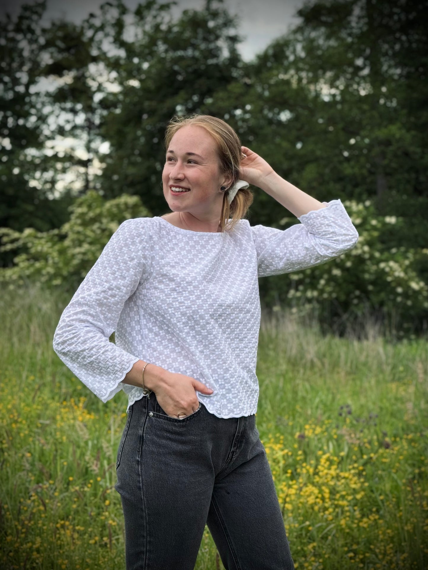 Halenka s vlnkami