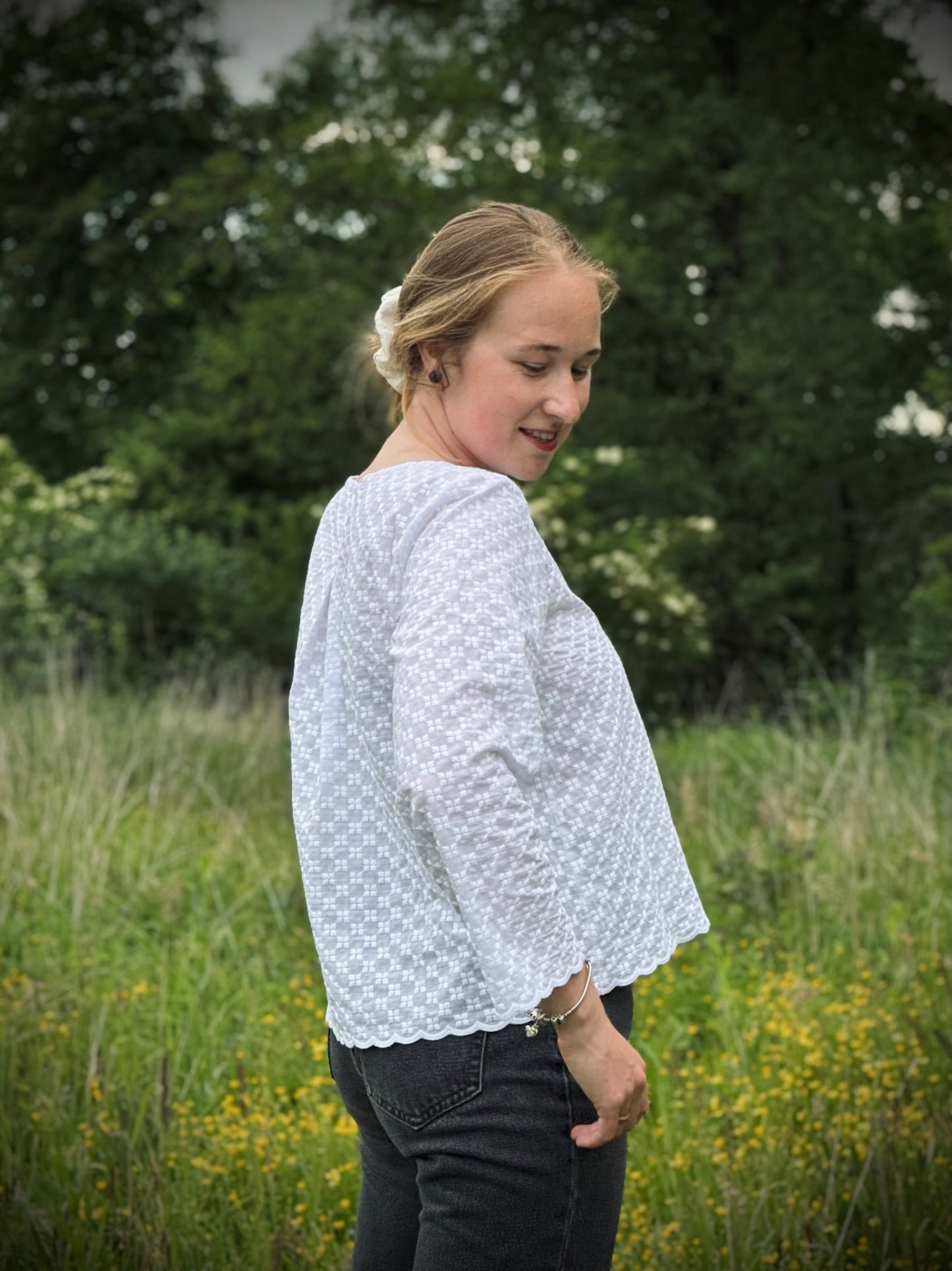 Halenka s vlnkami