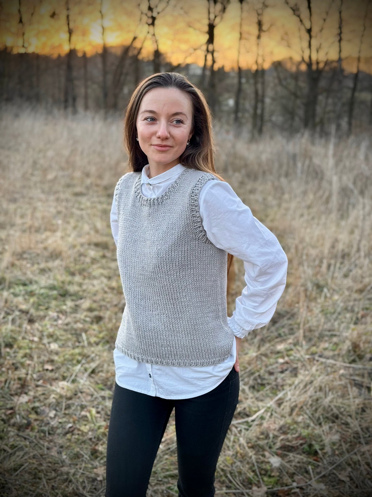 Pletená vestička